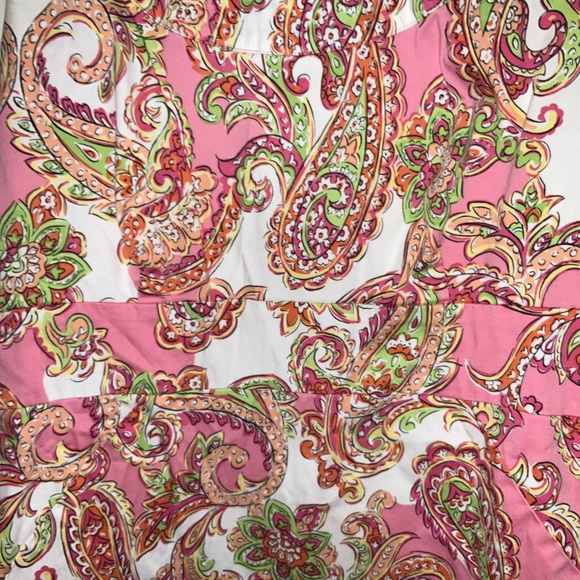 JONES NEW YORK Signature Dusty Rose Paisley Print Sleeveless Dress - Picture 2 of 4